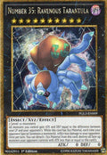 Number 35: Ravenous Tarantula [PGL3-EN009] Gold Secret Rare
