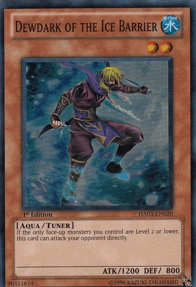 Dewdark of the Ice Barrier [HA03-EN020] Super Rare
