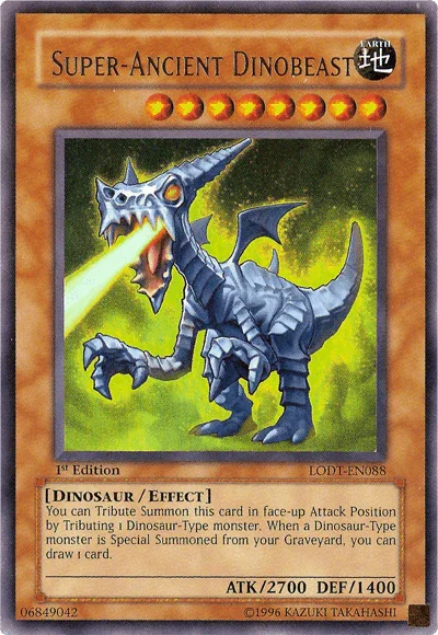 Super-Ancient Dinobeast [LODT-EN088] Ultra Rare