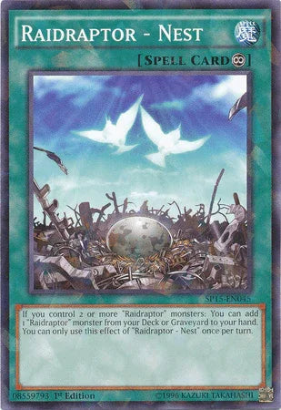 Raidraptor - Nest [SP15-EN045] Shatterfoil Rare