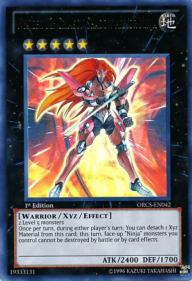 Number 12: Crimson Shadow Armor Ninja [ORCS-EN042] Ultra Rare