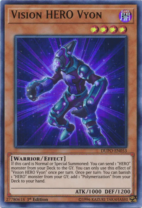 Vision Hero Vyon [DUPO-EN053] Ultra Rare