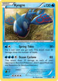 Kyogre (XY51) [XY: Black Star Promos]
