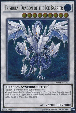 Trishula, Dragon of the Ice Barrier [AP08-EN001] Ultimate Rare