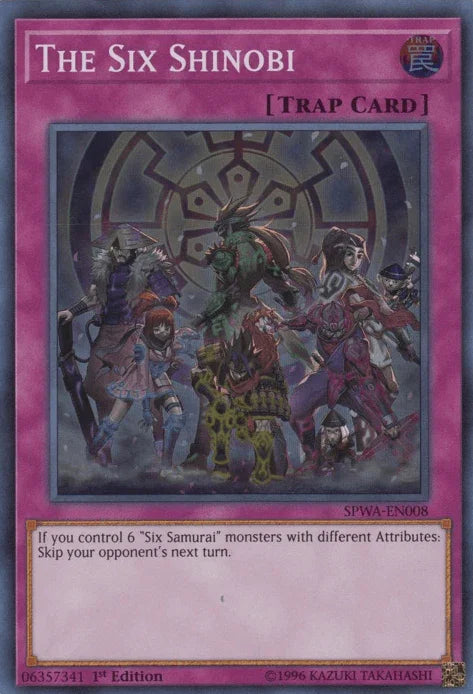 The Six Shinobi [SPWA-EN008] Super Rare