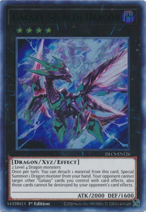Galaxy Stealth Dragon (Green) [DLCS-EN126] Ultra Rare