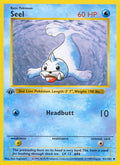 Seel (41/102) (Shadowless) [Base Set 1st Edition]