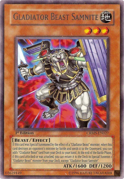 Gladiator Beast Samnite [CRMS-EN027] Rare