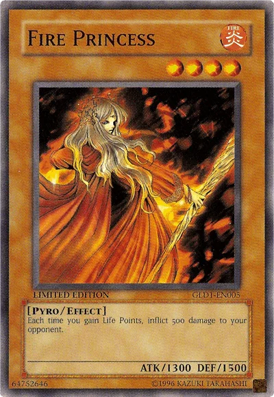 Fire Princess [GLD1-EN005] Common