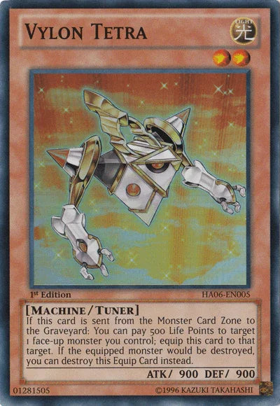 Vylon Tetra [HA06-EN005] Super Rare