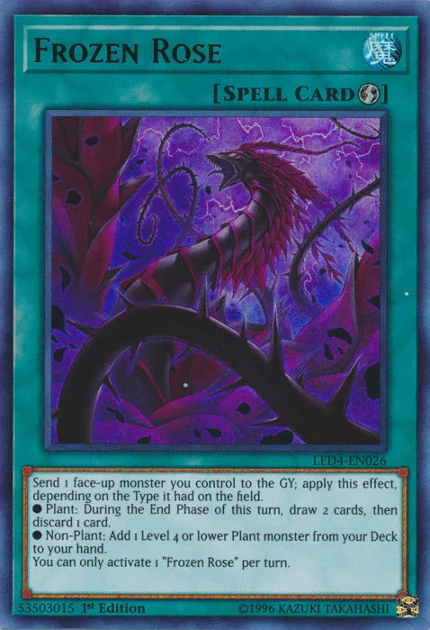 Frozen Rose [LED4-EN026] Ultra Rare