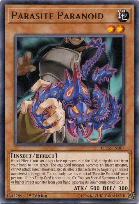 Parasite Paranoid [LED2-EN007] Rare
