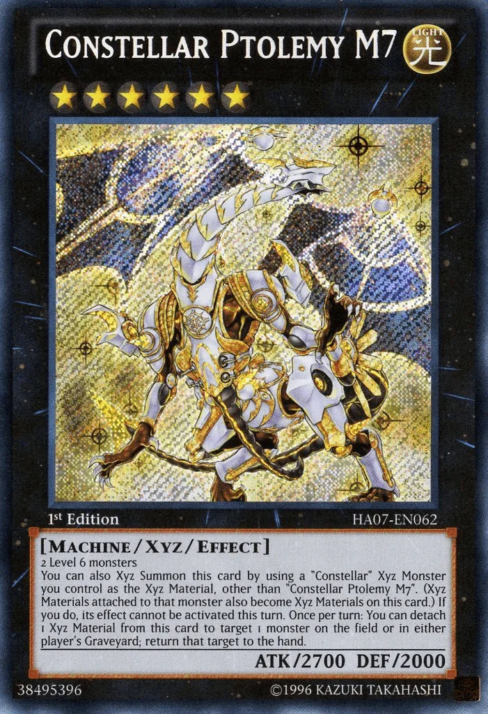 Constellar Ptolemy M7 [HA07-EN062] Secret Rare