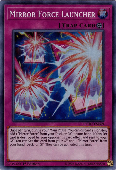 Mirror Force Launcher [CYHO-EN069] Super Rare